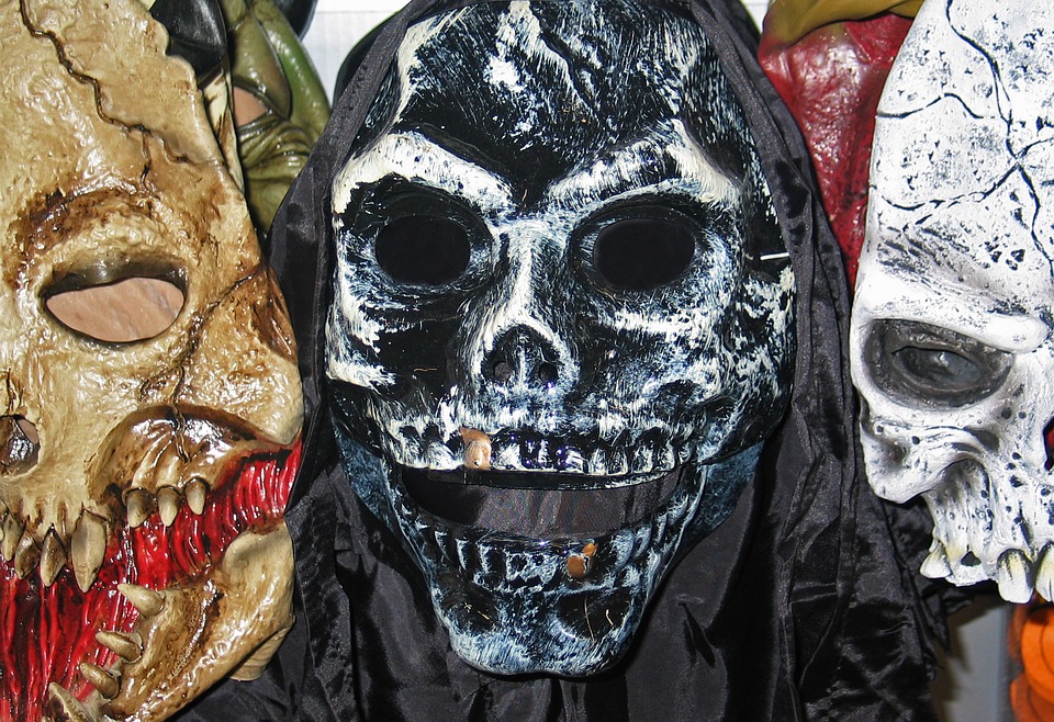 Halloween Masken - Symbolabbildung