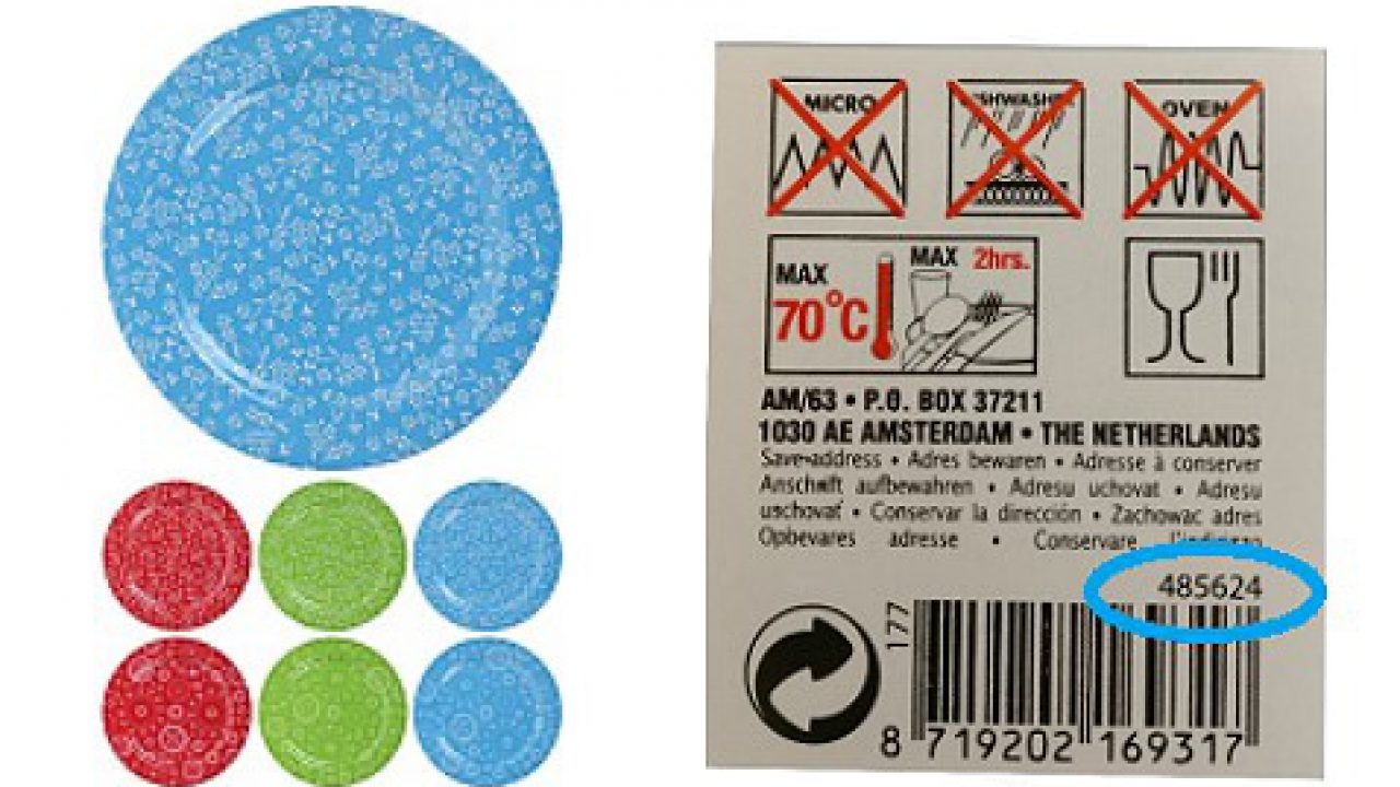 Rückruf: Behörde warnt vor bunten Melamintellern von Action – Produktwarnungen – Produktrückrufe und Verbraucherwarnungen