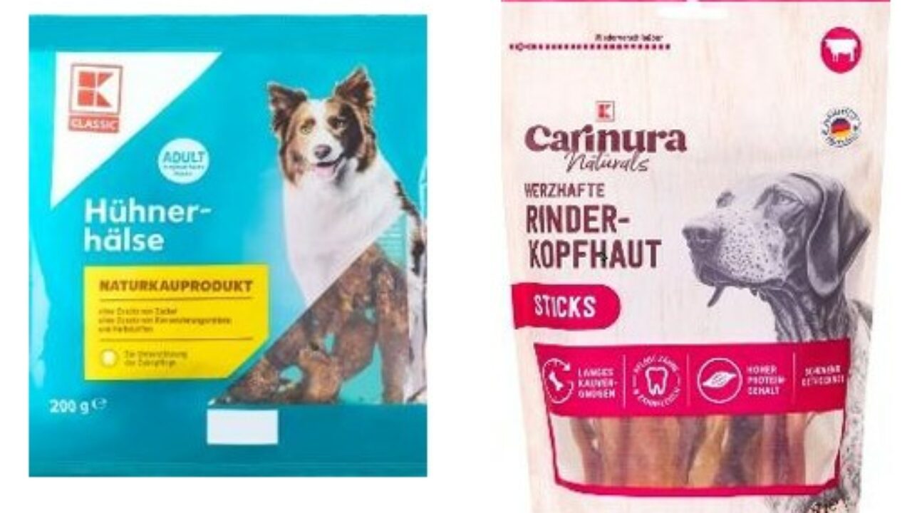 Rckruf: Salmonellen  DOG'S NATURE ruft erneut Hundesnacks via Kaufland  zurck  Produktwarnungen  Produktrckrufe und Verbraucherwarnungen