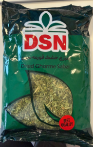 Rückruf des Artikels DSN Dried Ghome Sabzi,